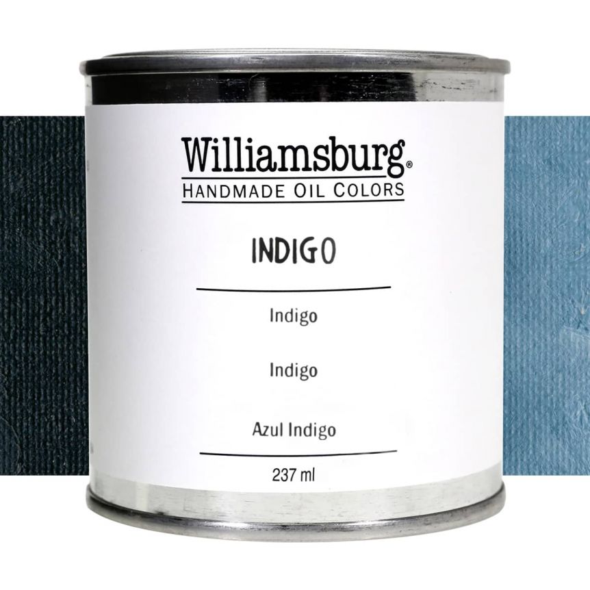 Williamsburg Handmade Oil Paint - Indigo, 237ml