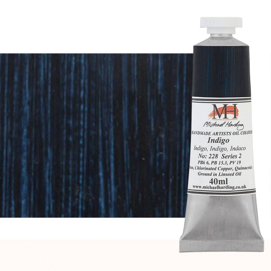 Michael Harding Oil Color 40ML Indigo Jerry's Artarama