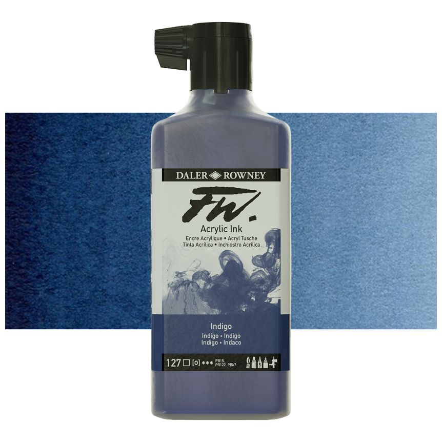 FW Acrylic Ink 180ml Indigo