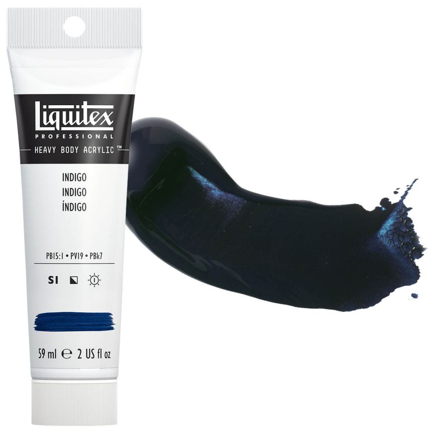 
Liquitex Professional Heavy Body Acrylic - Indigo, 2oz Tube