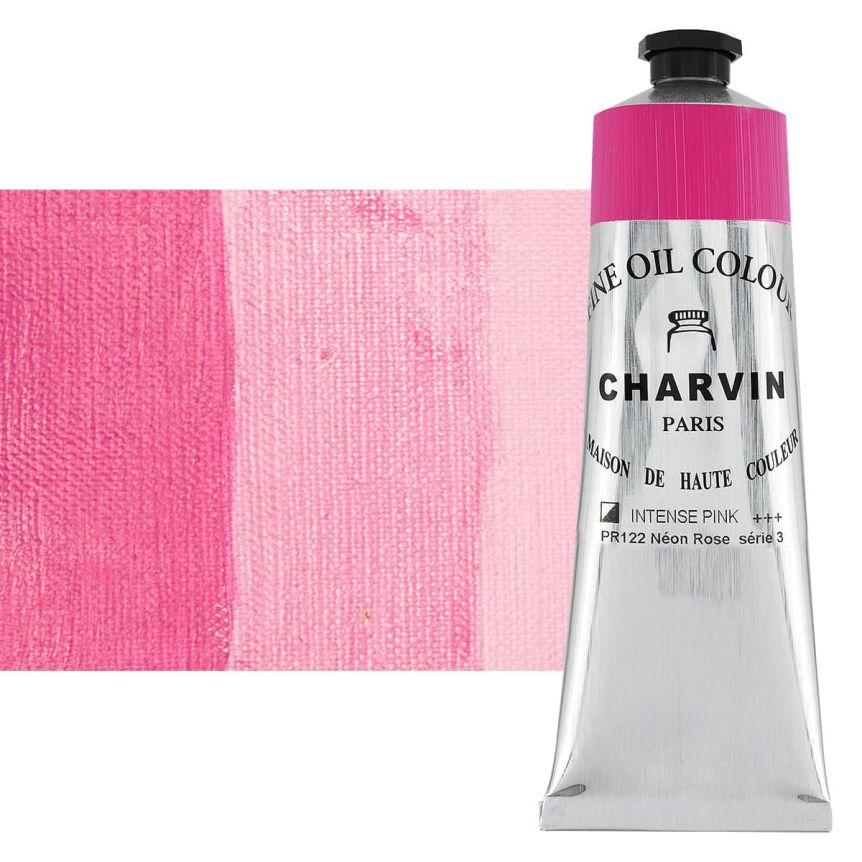 Intense Pink 150ml Tube Fine Artists Oil Paint by Charvin
