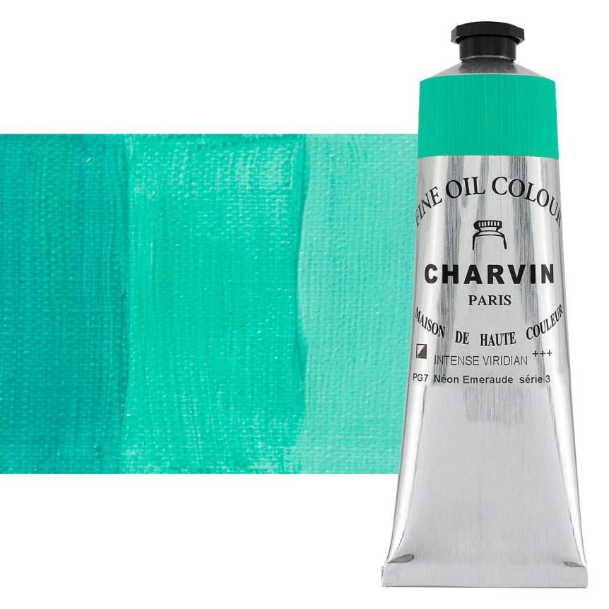 Intense Viridian 150ml Tube Fine Artists Oil Paint by Charvin
