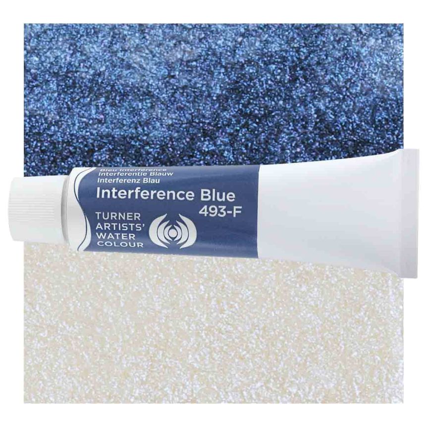 Turner Professional Watercolor - Interference Blue, 15ml Tube