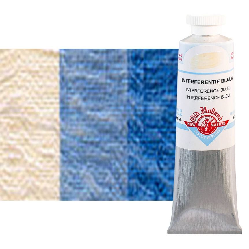 Old Holland New Masters Classic Acrylic Colors Interference Blue 60 ml
