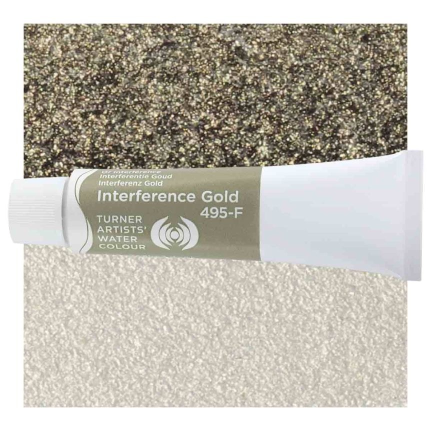 Turner Professional Watercolor - Interference Gold, 15ml Tube