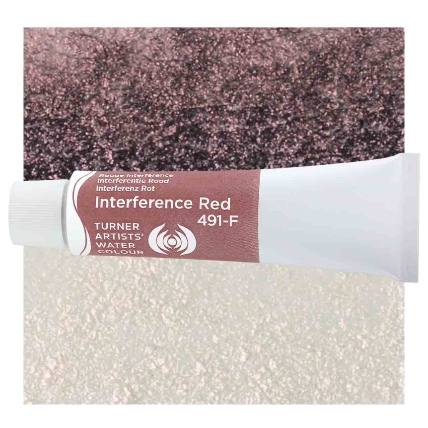 Turner Professional Watercolor - Interference Red, 15ml Tube