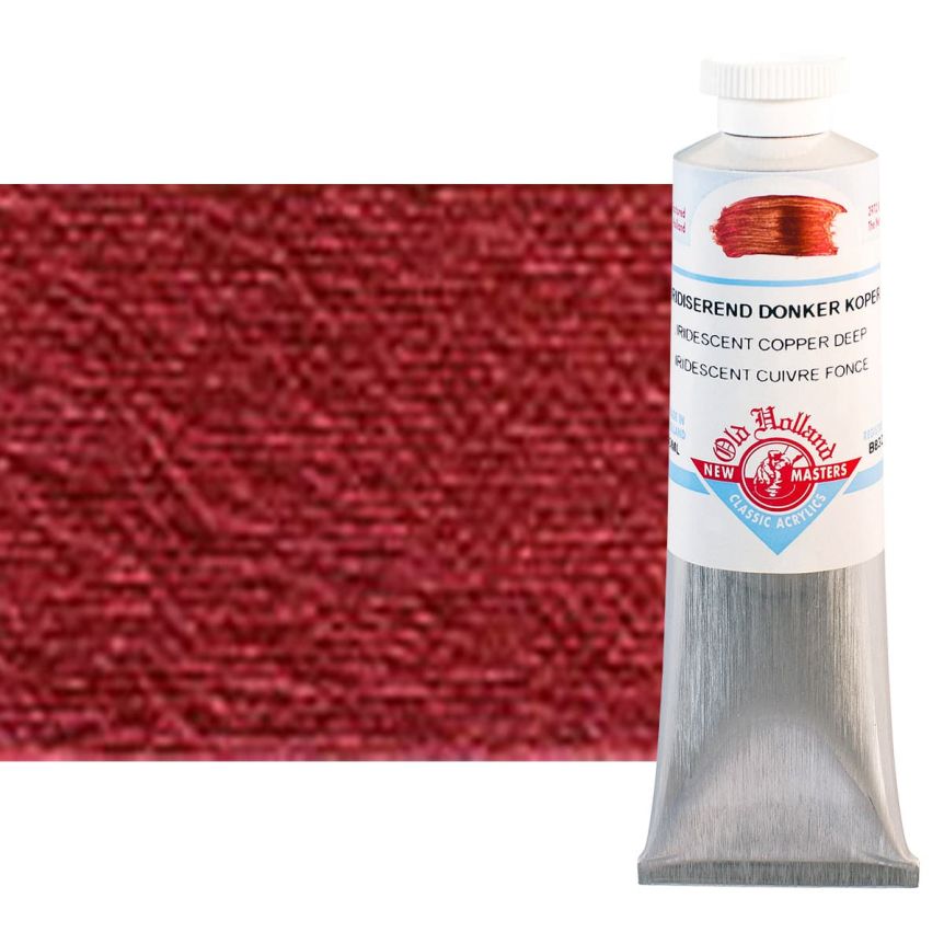 Old Holland New Masters Classic Acrylic Colors Iridescent Deep Copper 60 ml