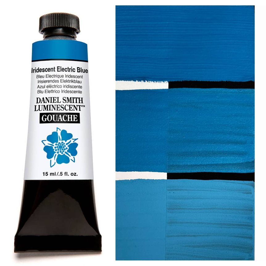 DANIEL SMITH Extra Fine GOUACHE Iridescent Electric Blue, 15ml Tube