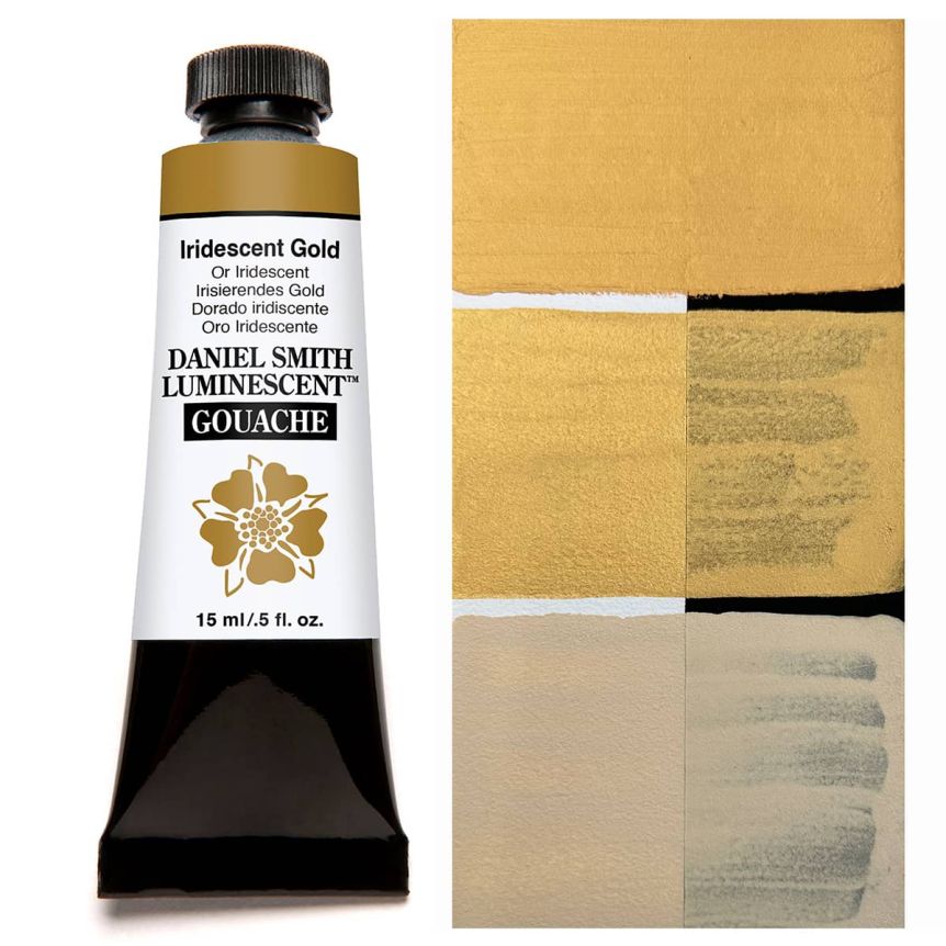 DANIEL SMITH Extra Fine GOUACHE Iridescent Gold, 15ml Tube