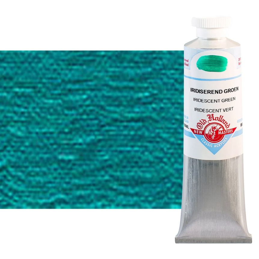 Old Holland New Masters Classic Acrylic Colors Iridescent Green 60 ml
