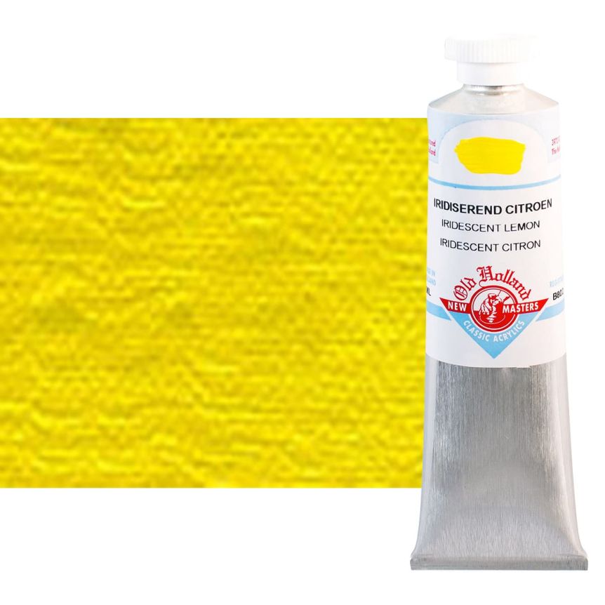 Old Holland New Masters Classic Acrylic Colors Iridescent Lemon 60 ml