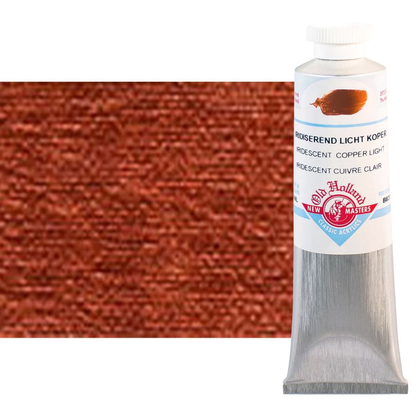 Old Holland New Masters Classic Acrylic Colors Iridescent Light Copper 60 ml