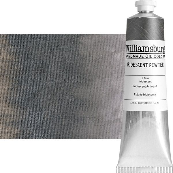Williamsburg Handmade Oil Paint 150 ml - Iridescent Pewter