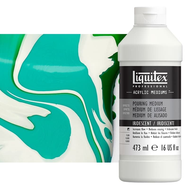 Acrylic shop flow medium