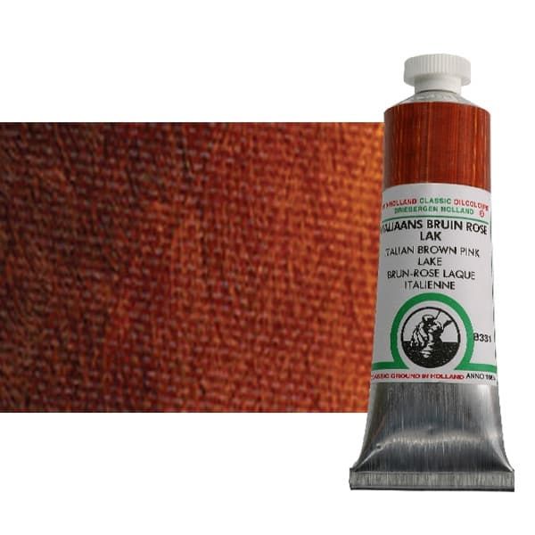 Old Holland Classic Oil Color 40 ml Tube - Italian Brown Pink Lake