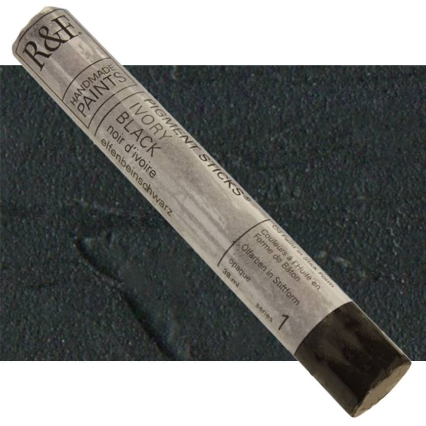 R&F Pigment Stick 38ml - Ivory Black