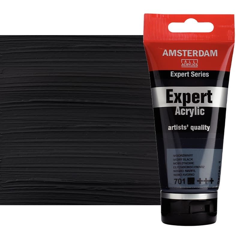 Amsterdam Expert Acrylic Ivory Black 75 ml