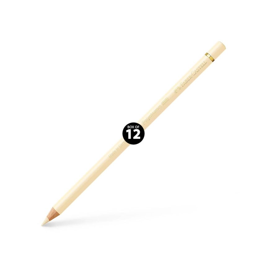 Faber-Castell Polychromos Pencil, No. 103 - Ivory (Box of 12)