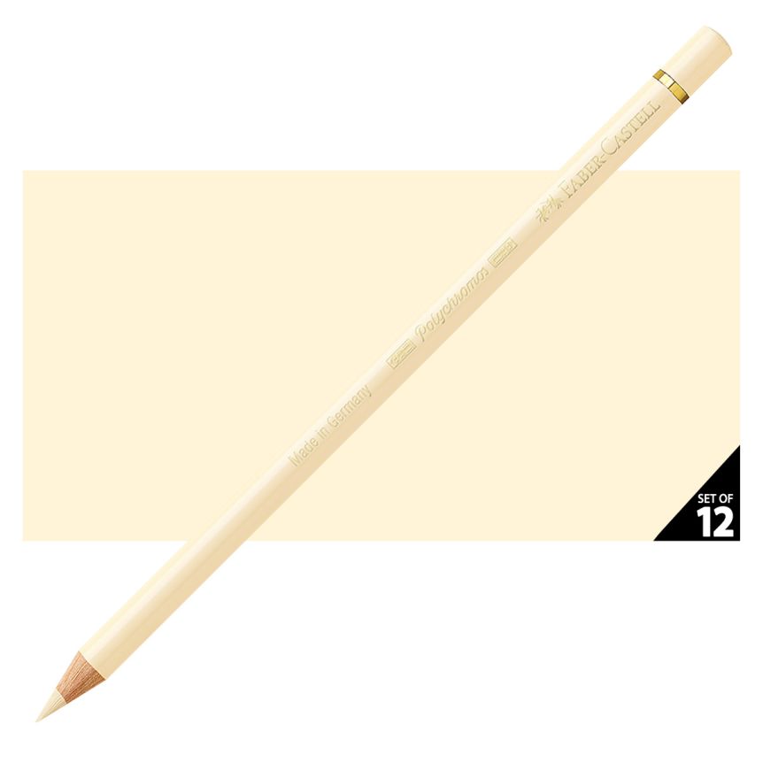Faber-Castell Polychromos Pencil, No. 103 - Ivory (Box of 12)