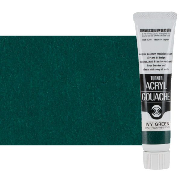 Turner Artist Acryl Gouache - Ivy  Green, 20ml