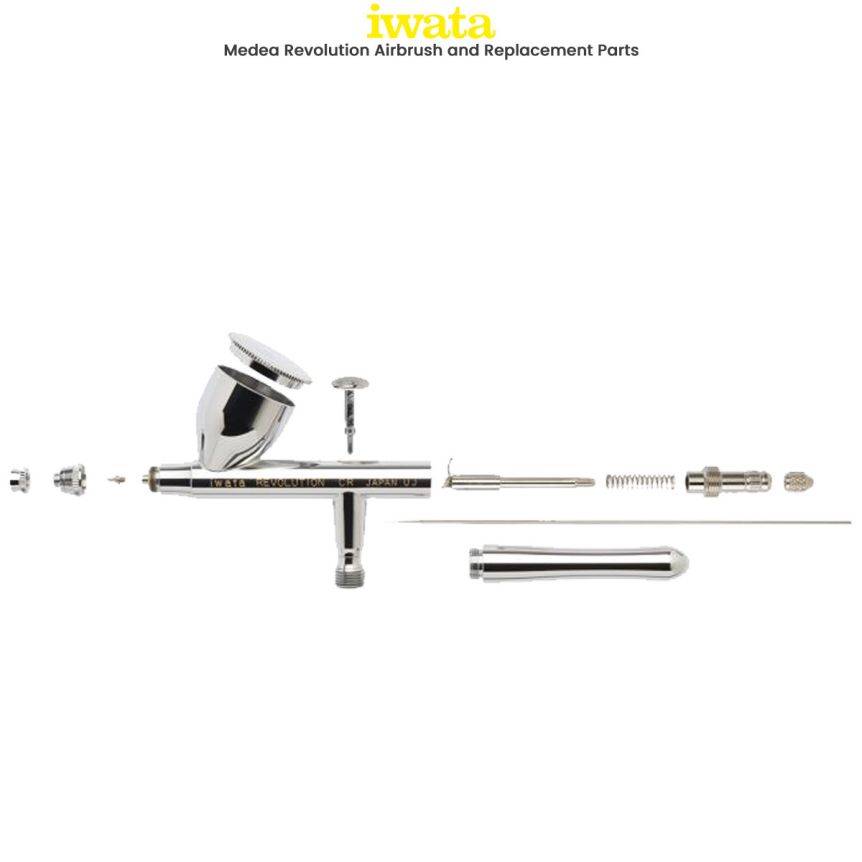 Iwata Medea Revolution Airbrush and Replacement Parts | Jerry's