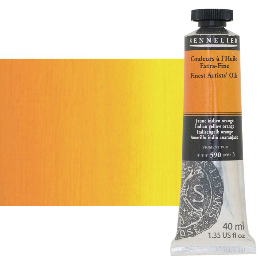 Indian Yellow Orange