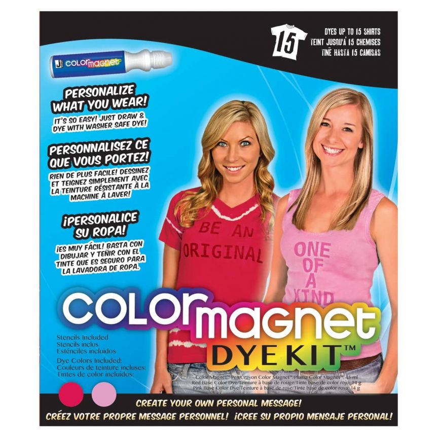 Jacquard Color Magnet Dye Kit Pink & Red