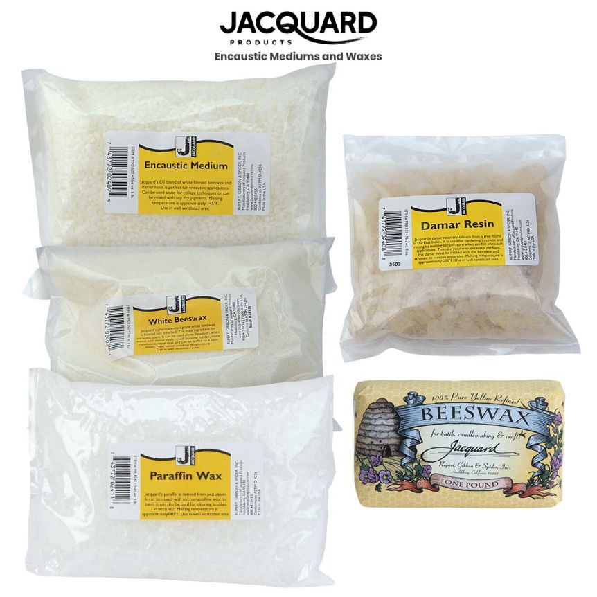 Jacquard Encaustic Medium, Beeswax & Damar Resin
