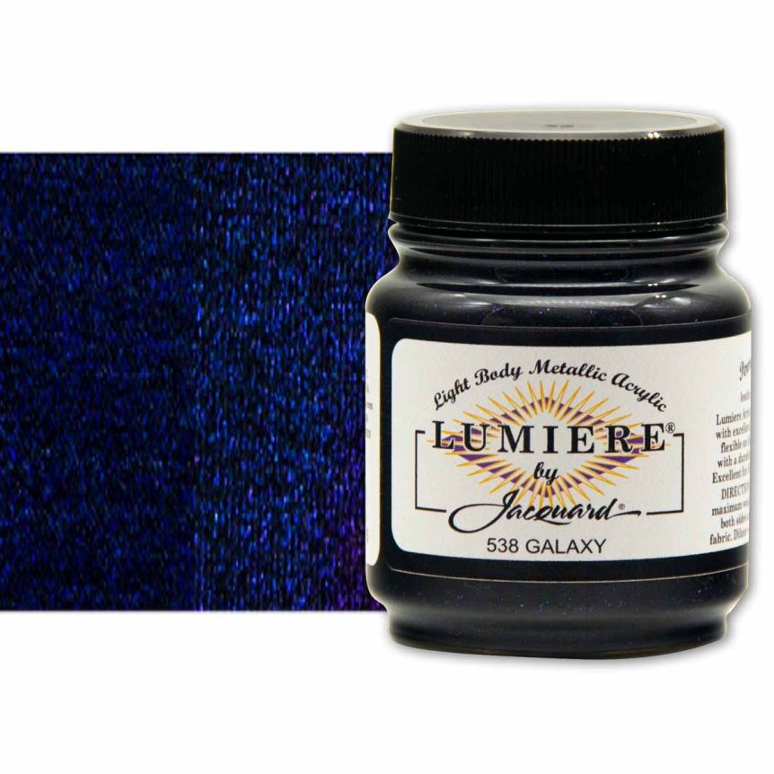 Jacquard Lumiere Fabric Color - Galaxy, 2.25oz