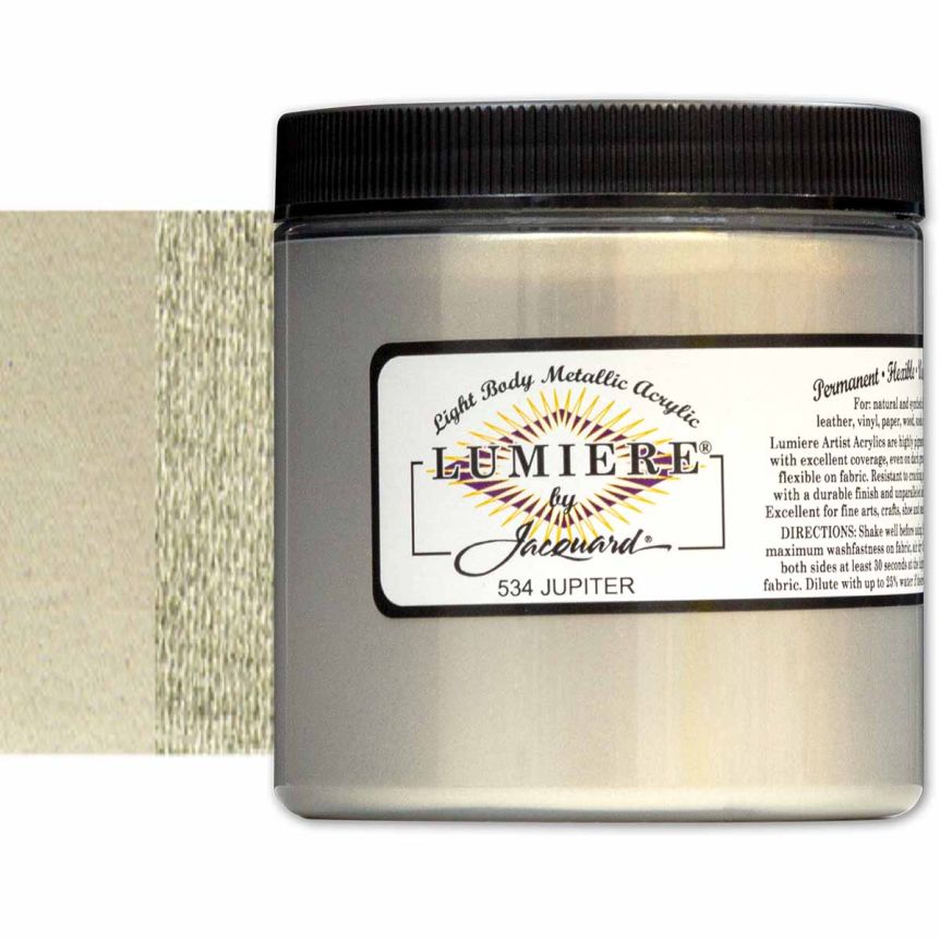 Jacquard Lumiere Fabric Color - Jupiter, 8oz