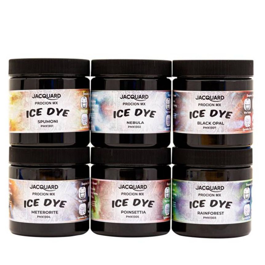  Jacquard Procion MX Ice Dye Set of 6 Colors