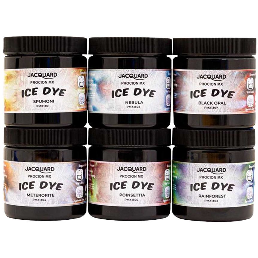 Jacquard Procion MX Ice Dye Set of 6 Colors