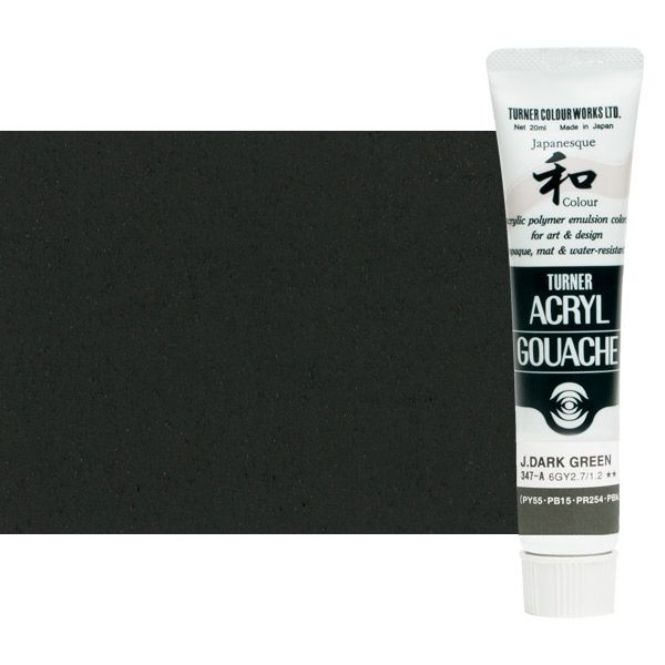 Turner Artist Acryl Gouache - Japanesque Dark Green, 20ml