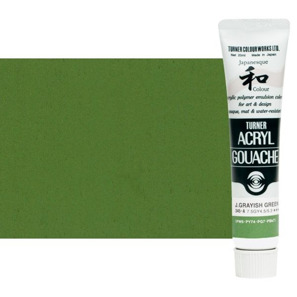 Turner Acryl Gouache Japanesque Grayish Green 20ml