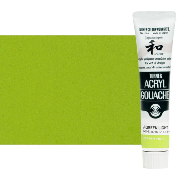 Turner Artist Acryl Gouache - Japanesque Green Light, 20ml