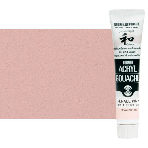 Turner Artist Acryl Gouache - Japanesque Pale Pink, 20ml