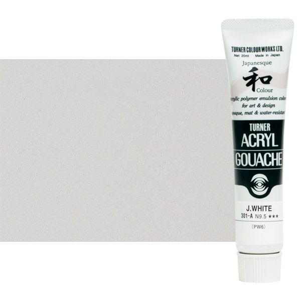 Turner Artist Acryl Gouache - Japanesque White, 20ml