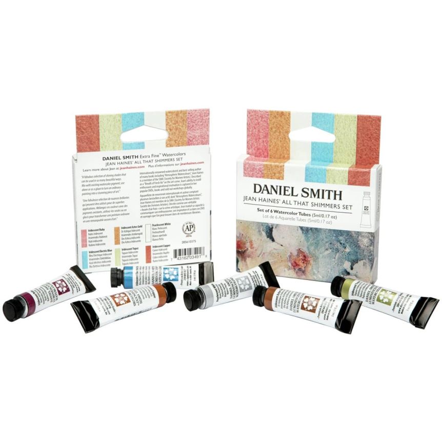 Daniel Smith Extra Fine Watercolor Set - Jean Haines All That Shimmers Set of 6, 5ml 