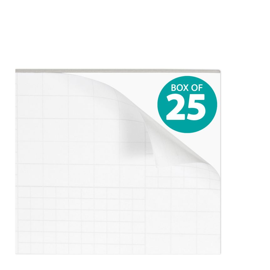 Carton of 25 - 32x40 (3/16 thick) Regular Foam Board White