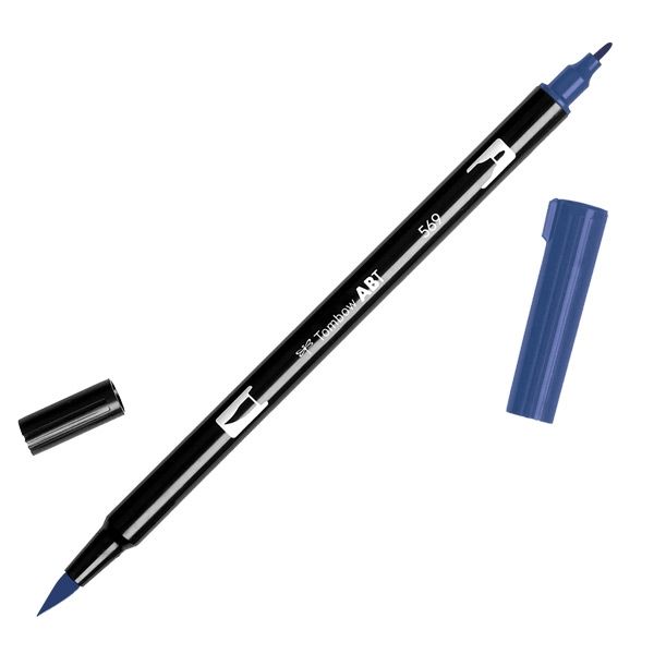 Tombow Dual Brush Pen Jet Blue