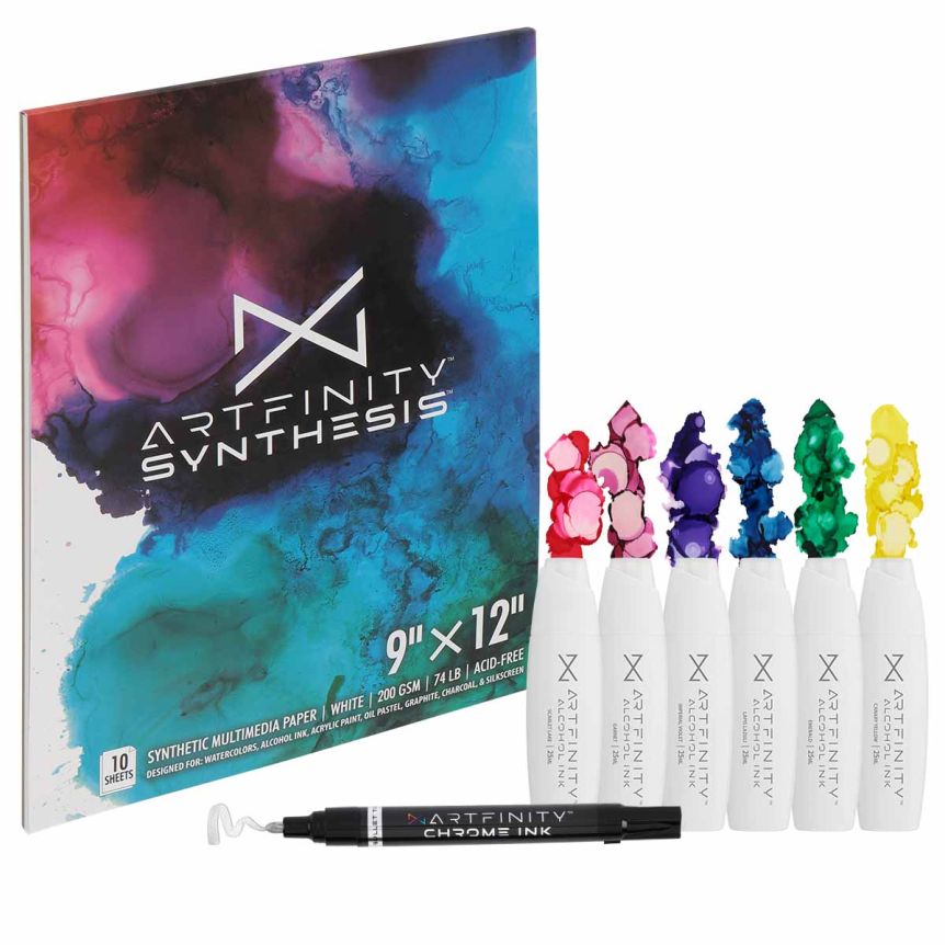 Artfinity Alcohol Ink Jewel Set, 8 Pieces