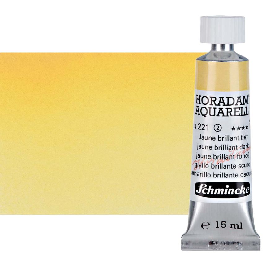 Schmincke Horadam Watercolor - Jaune Brilliant Dark, 15ml