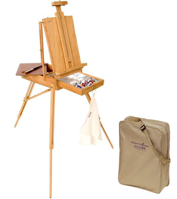 Portable Easel with Removable Drawers