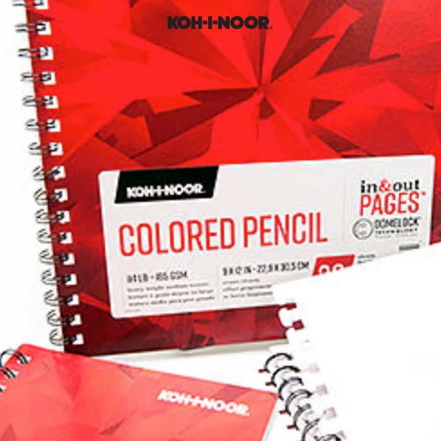 Koh-I-Noor Colored Pencil Dual Wire Bound Pads