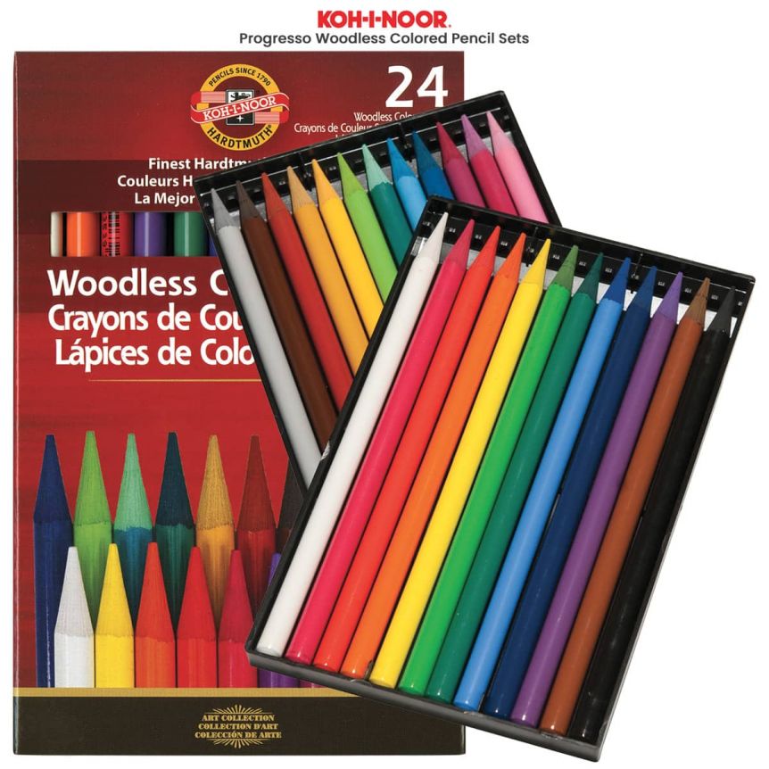  Hokusei Pencil 11205 Colored Pencils, 12 Colors, Wood Grain,  Paper Box : Office Products