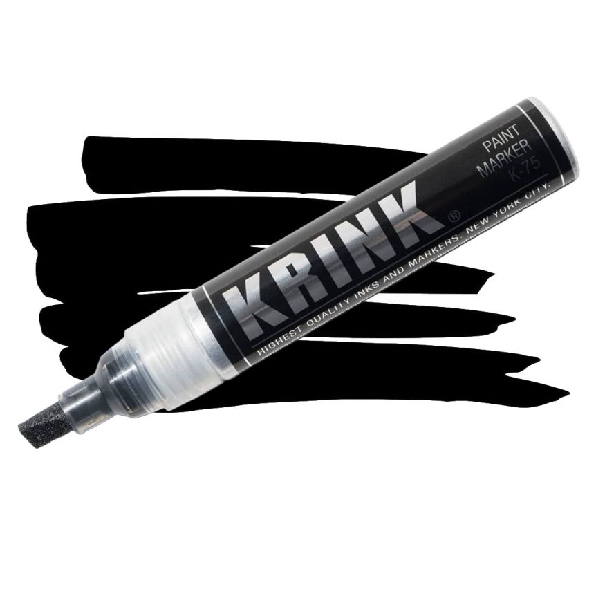 Krink K-75 Alcohol Paint Marker 7mm - Black