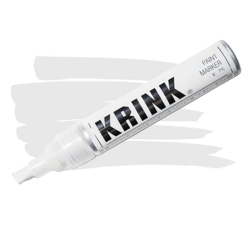 Krink K-75 Alcohol Paint Marker 7mm - White | Jerry's Artarama