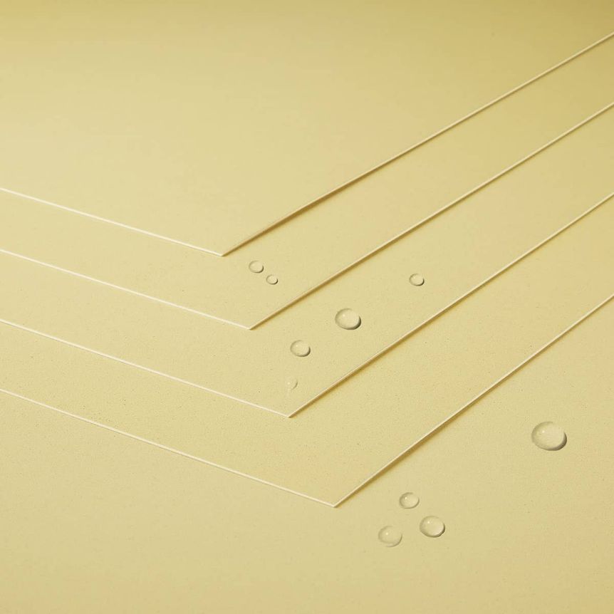 Pastel Mixed Media Paper - Naples Yellow, 19.7"x27.6" (5 Sheets)