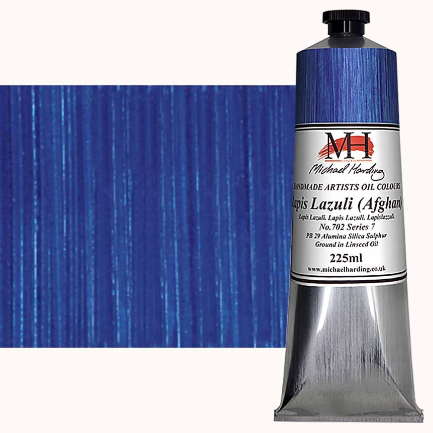 Michael Harding Oil Color - Lapiz Lazulia/Afghan, 225ml Tube