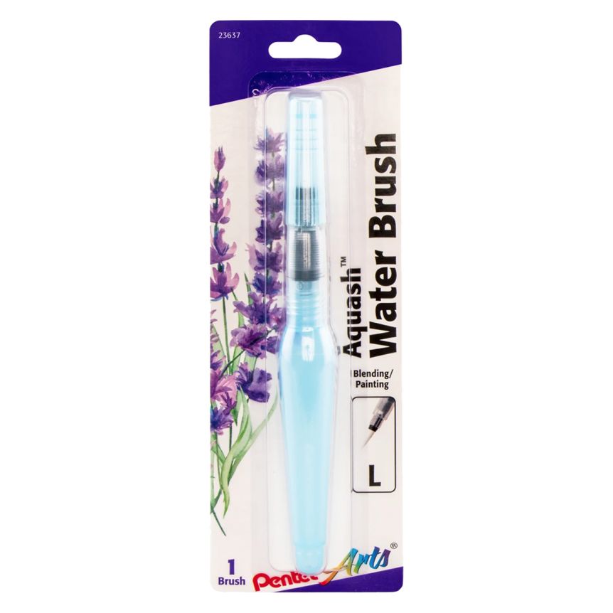 Pentel Aquash Water Brush Pen, Fine Point Large